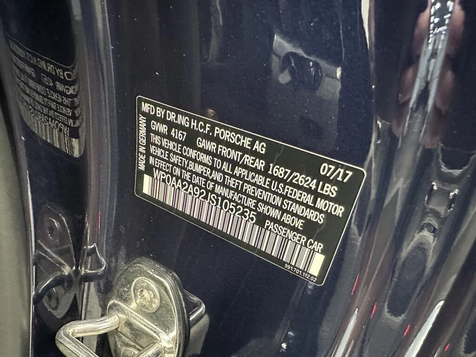 2018 Porsche 991 Carrera - Image 18 of 31