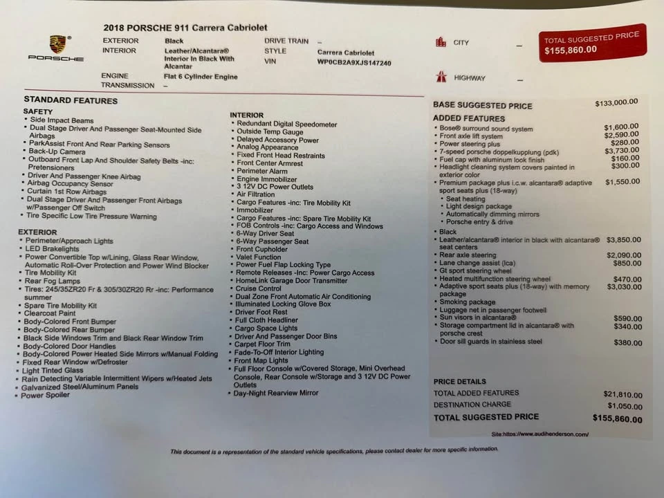 2018 Porsche 991 Carrera GTS - Image 15 of 15