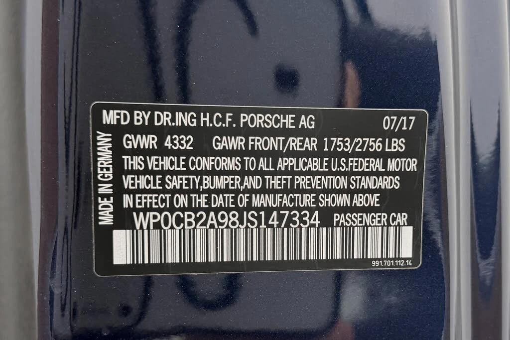 2018 Porsche 991 Carrera S - Image 20 of 31