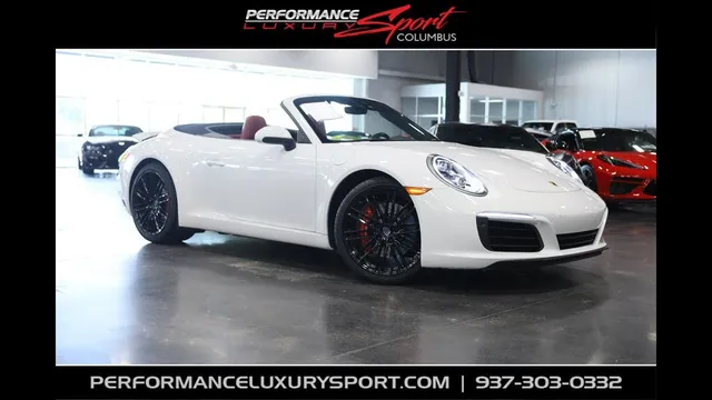 2018 Porsche 911 Carrera S Cabriolet