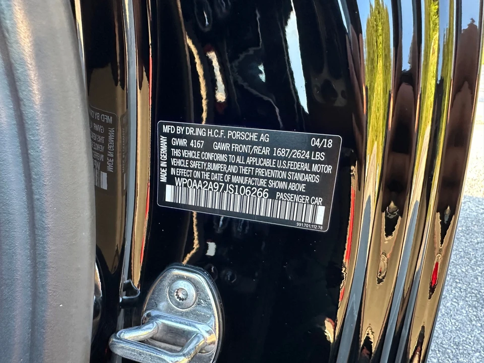 2018 Porsche 991 Carrera T - Image 26 of 30