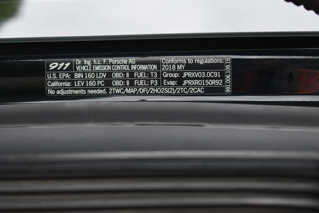 2018 Porsche 991 Carrera - Image 30 of 31