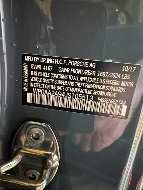2018 Porsche 991 Carrera - Image 29 of 31