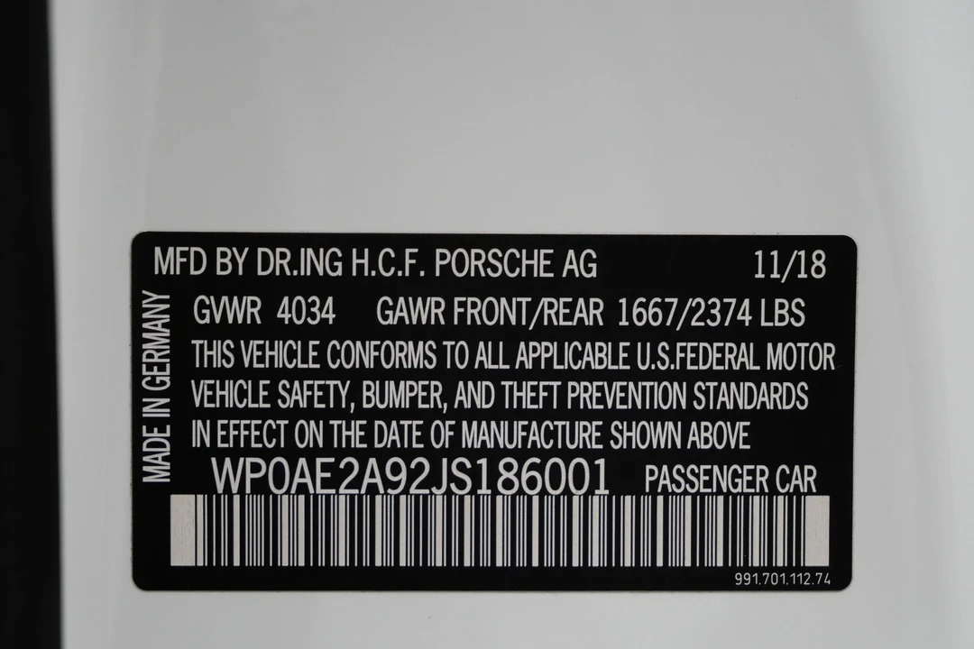 2018 Porsche 991 GT2 RS - Image 19 of 21