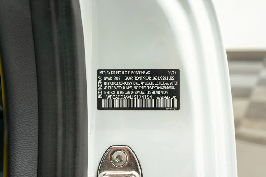 2018 Porsche 991 GT3 - Image 20 of 31
