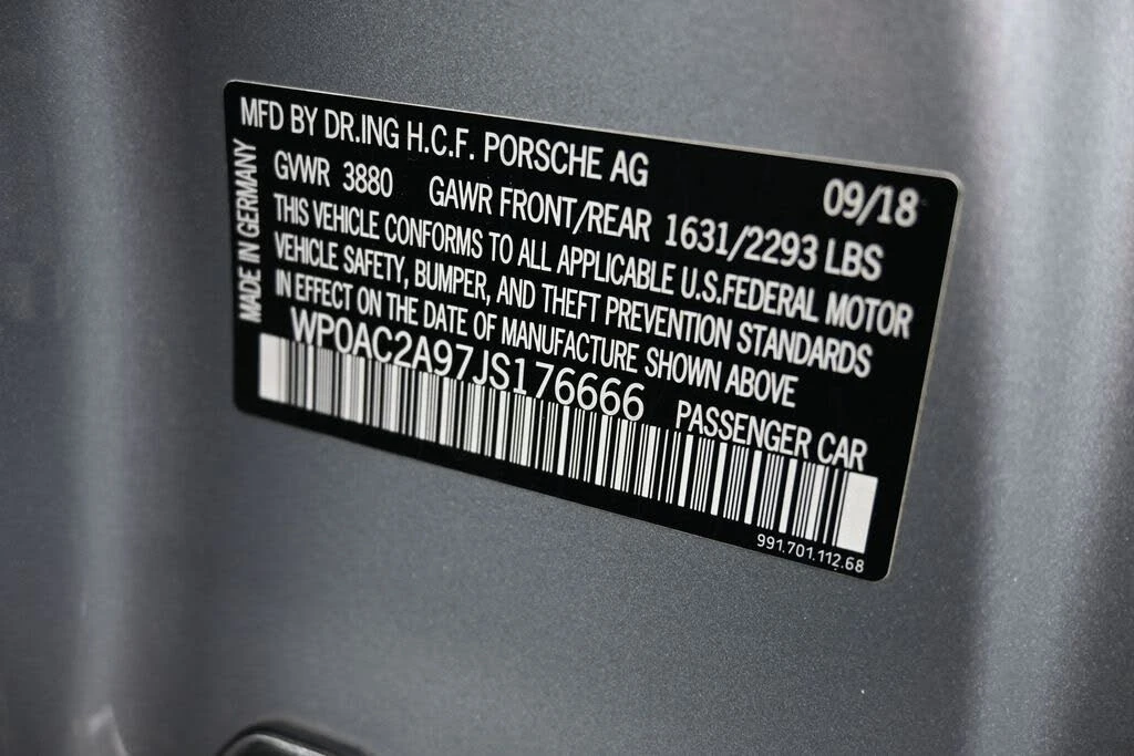 2018 Porsche 991 GT3 - Image 11 of 27