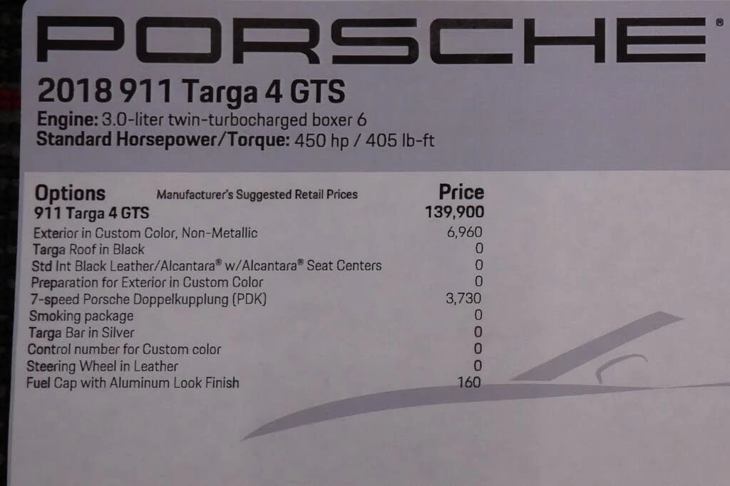 2018 Porsche 991 Targa 4 GTS - Image 24 of 31