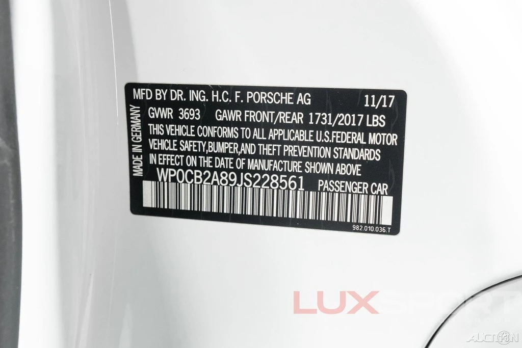 2018 Porsche 718 Boxster GTS - Image 22 of 24