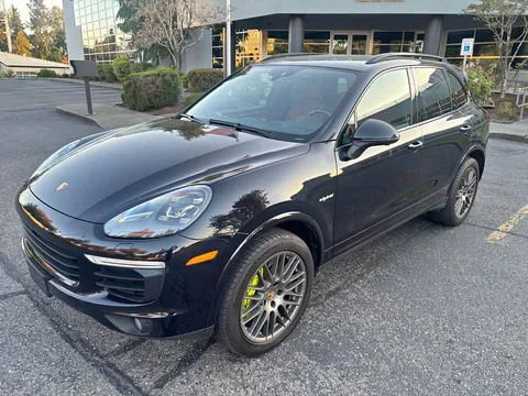 2018 Porsche Cayenne SE Hybrid Platinum Edition