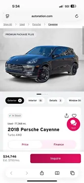 2018 Porsche Cayenne