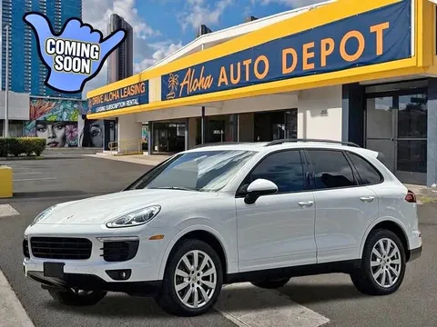 2018 Porsche Cayenne Platinum Edition Sport Utility 4D