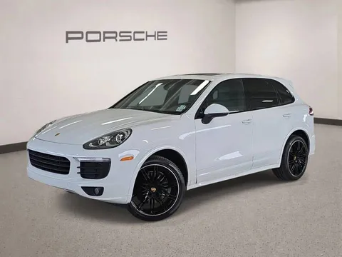 2018 Porsche Cayenne Platinum Edition