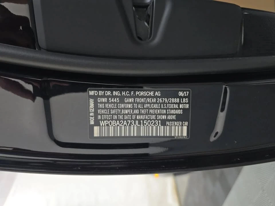 2018 Porsche 971 Panamera - Image 16 of 16