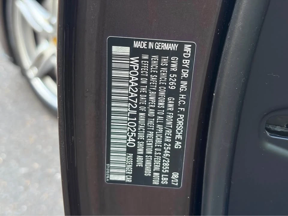 2018 Porsche 971 Panamera - Image 20 of 20