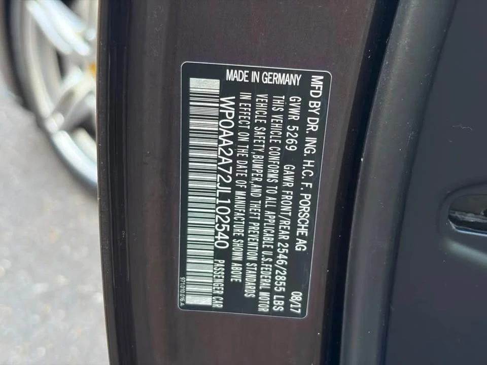2018 Porsche 971 Panamera - Image 19 of 20