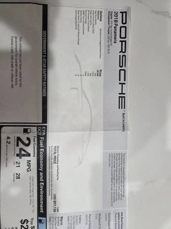 2018 Porsche 971 Panamera - Image 14 of 15