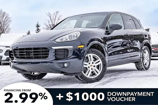 2018 Porsche Cayenne Platinum Edition