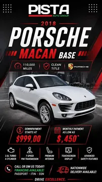 2018 Porsche Macan Base