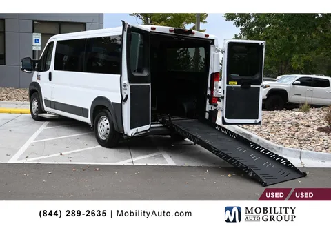 2018 Ram ProMaster 1500 136 WB Low Roof Mobility Handicap Van
