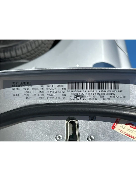 2018 Dodge Ram 4th Gen - Image 11 of 12