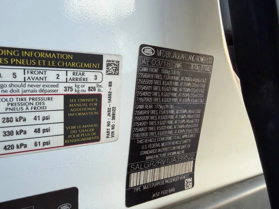 2018 Land Rover Range Rover L405 - Image 23 of 24