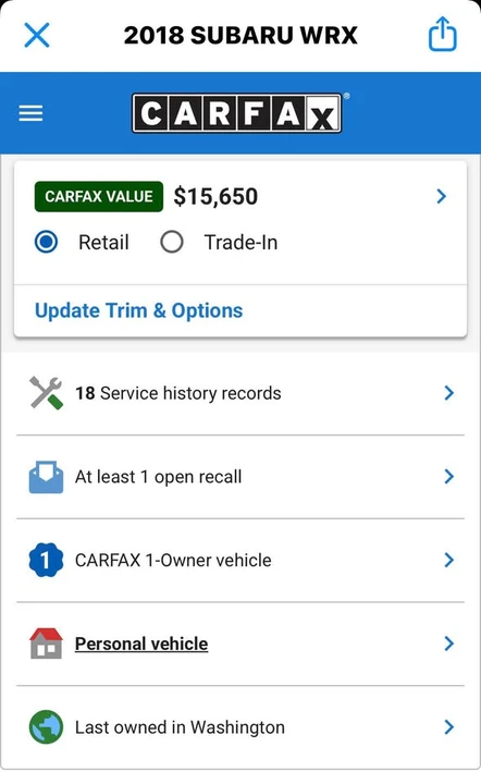 2018 Subaru Impreza WRX 4th Gen - Image 18 of 18