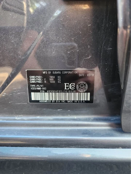 2018 Subaru Impreza 5th Gen - Image 7 of 8