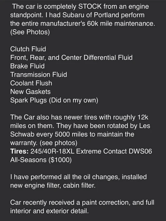 2018 Subaru Impreza WRX 4th Gen - Image 19 of 20