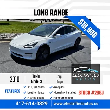 2018 Tesla Model 3 Long Range