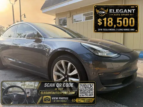 2018 Tesla Model 3 Long Range AWD