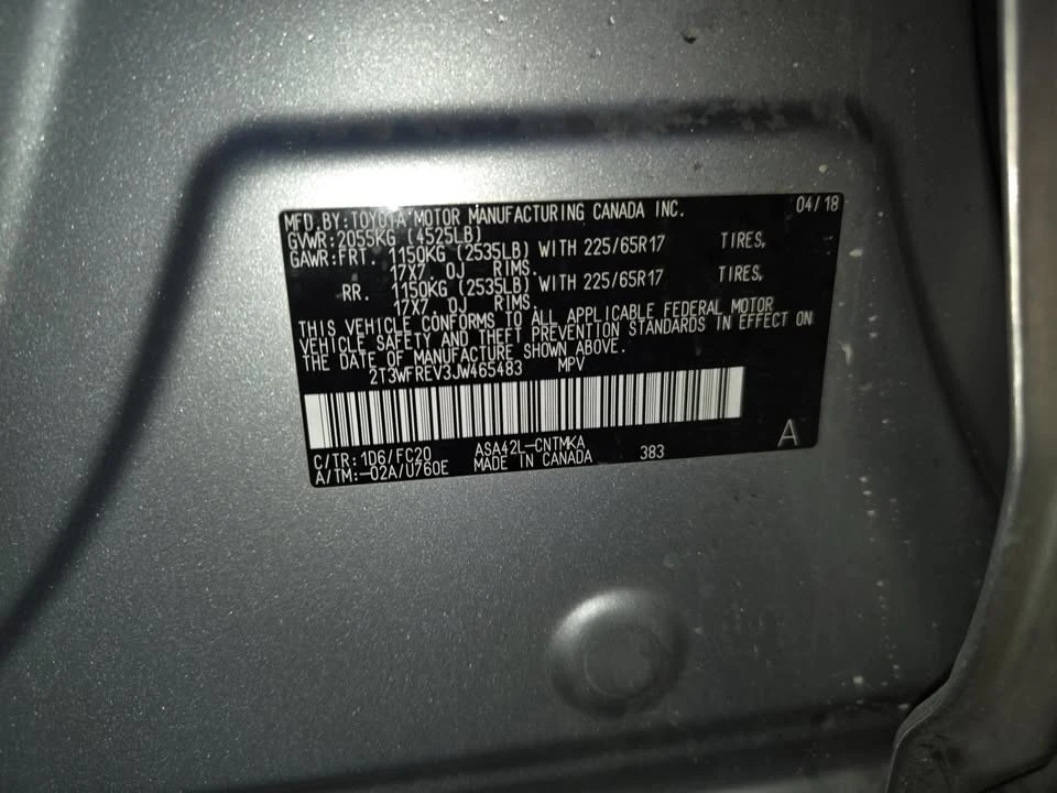 2018 Toyota RAV4 4th Gen - Image 10 of 12
