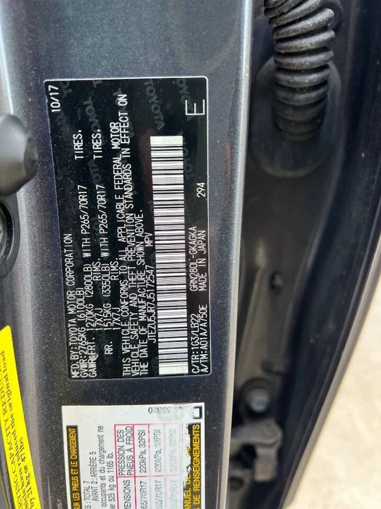 2018 Toyota 4Runner 5th Gen - Image 15 of 18