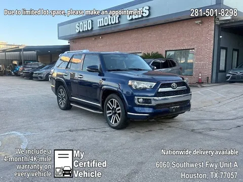 2018 Toyota 4Runner Limited 2WD