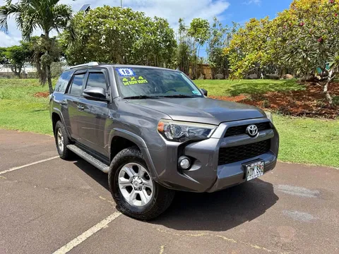 2018 Toyota 4Runner SR5 Premium Sport Utility 4D