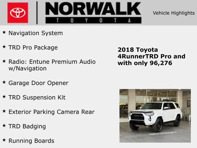 2018 Toyota 4Runner 5th Gen - Image 10 of 12