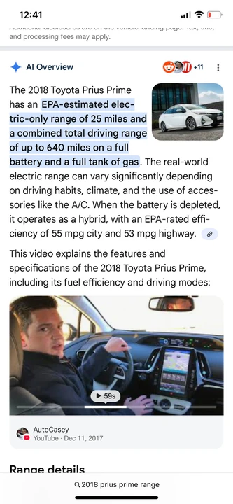 2018 Toyota Prius 4th Gen - Image 16 of 17