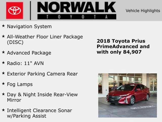 2018 Toyota Prius 4th Gen - Image 10 of 21