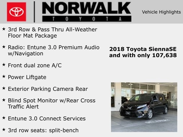 2018 Toyota Sienna 3rd Gen - Image 10 of 21