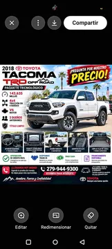 2018 Toyota Tacoma TRD Off Road
