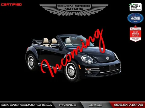 2018 Volkswagen Beetle Convertible Coast Edition