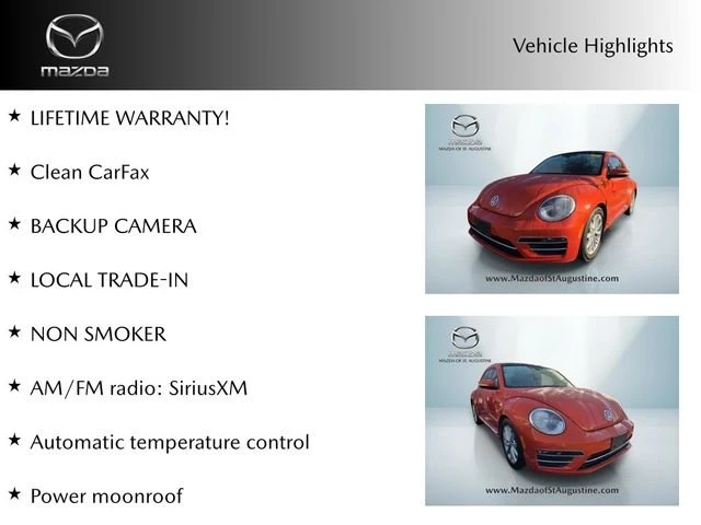 2018 Volkswagen A5 Beetle - Image 2 of 6