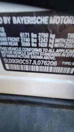 2018 BMW F15 X5 - Image 10 of 19