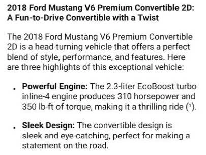 2018 Ford S550 Mustang - Image 2 of 4