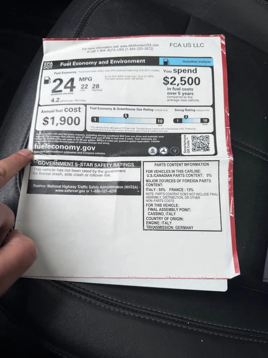2019 Alfa Romeo Stelvio - Image 20 of 20