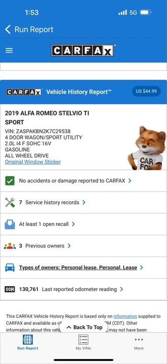 2019 Alfa Romeo Stelvio - Image 19 of 19