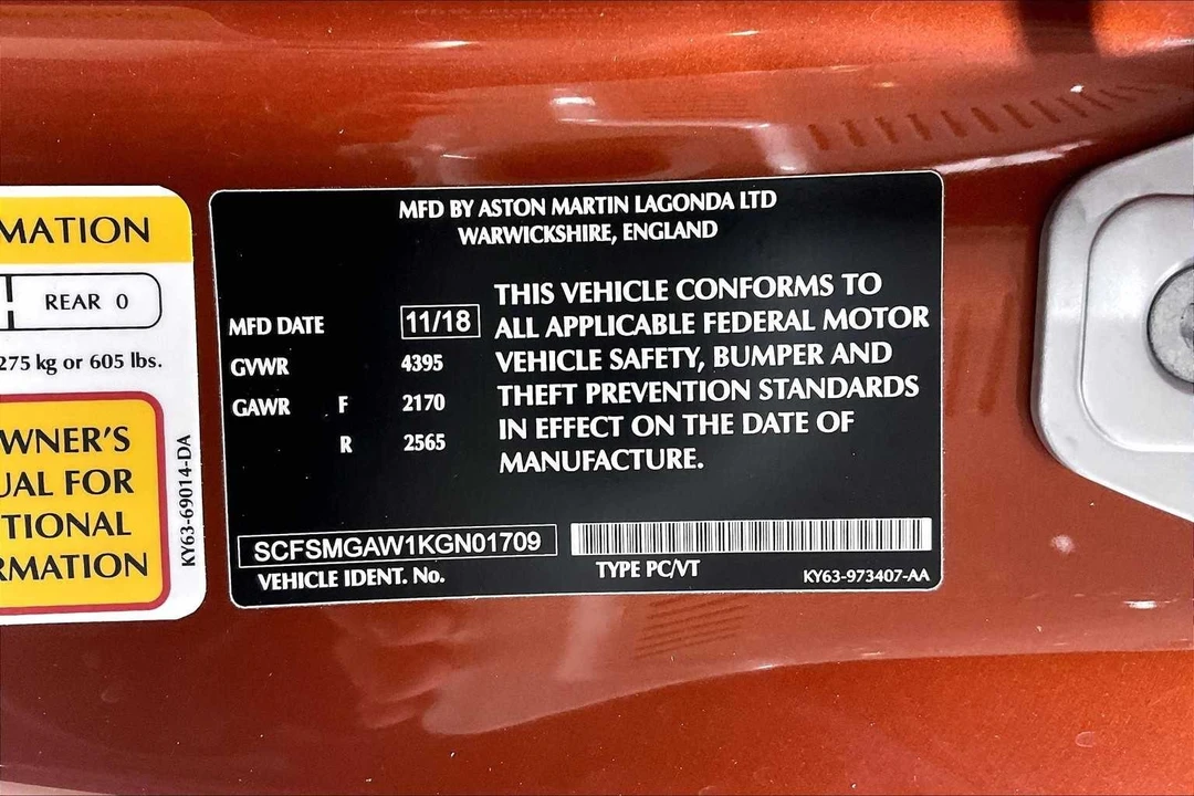 2019 Aston Martin V8 Vantage (2019+) - Image 17 of 21