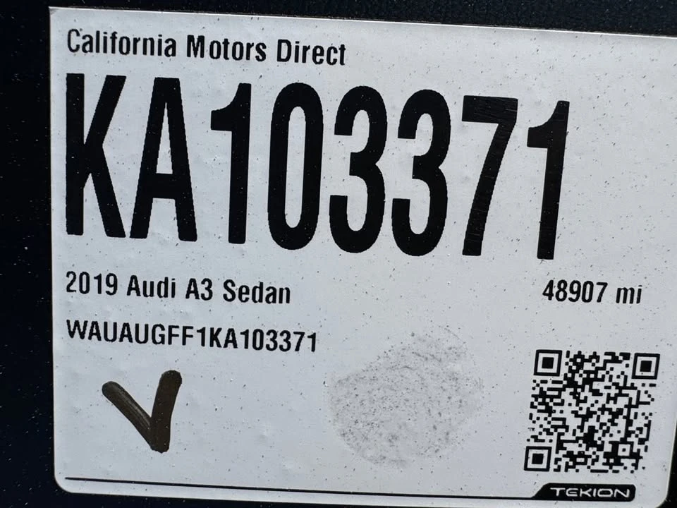 2019 Audi 8V A3 - Image 17 of 20