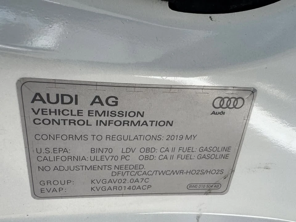 2019 Audi B9 A4 - Image 19 of 20