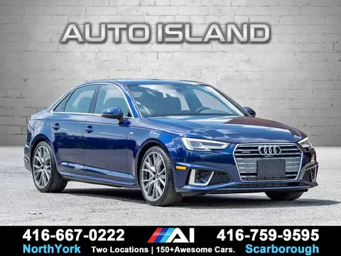 2019 Audi A4 S Line Progressiv