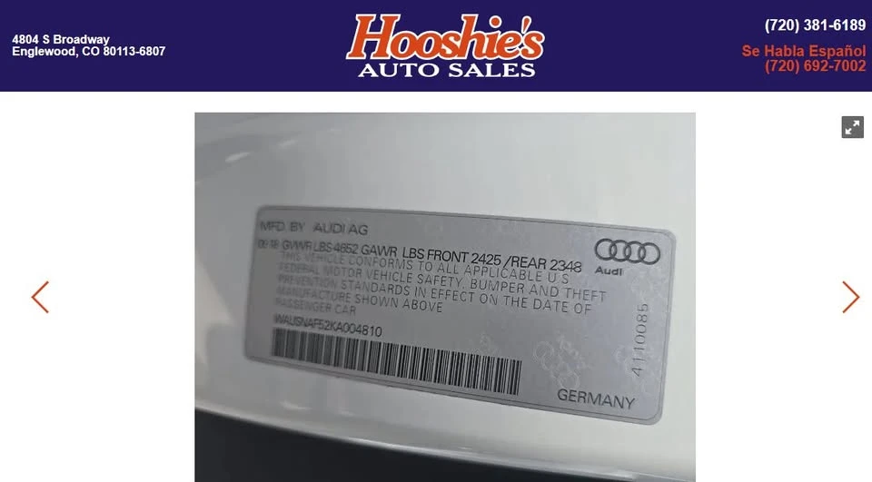 2019 Audi B9 A5 - Image 16 of 16